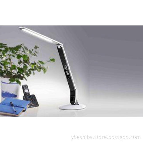 black Detachable panel mini led desk lamp with HD VA LCD ca
